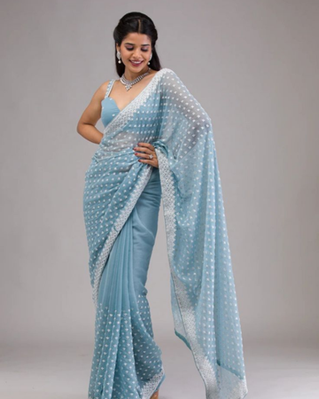 Work Saree